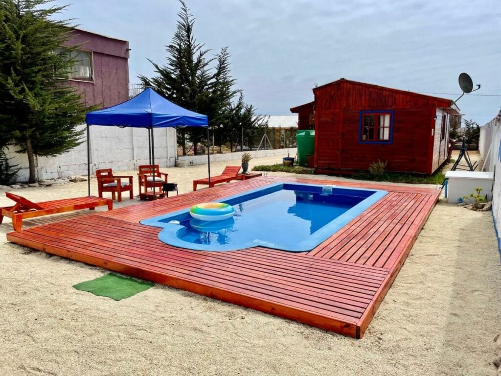 cabanas en guanaqueros hermosa con piscina 2